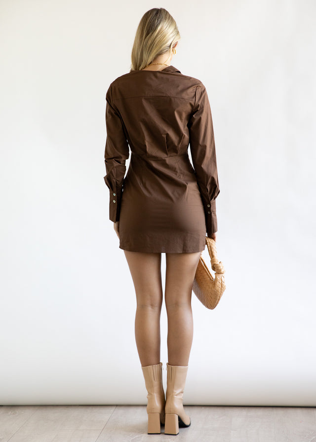 Nixon Dress - Chocolate