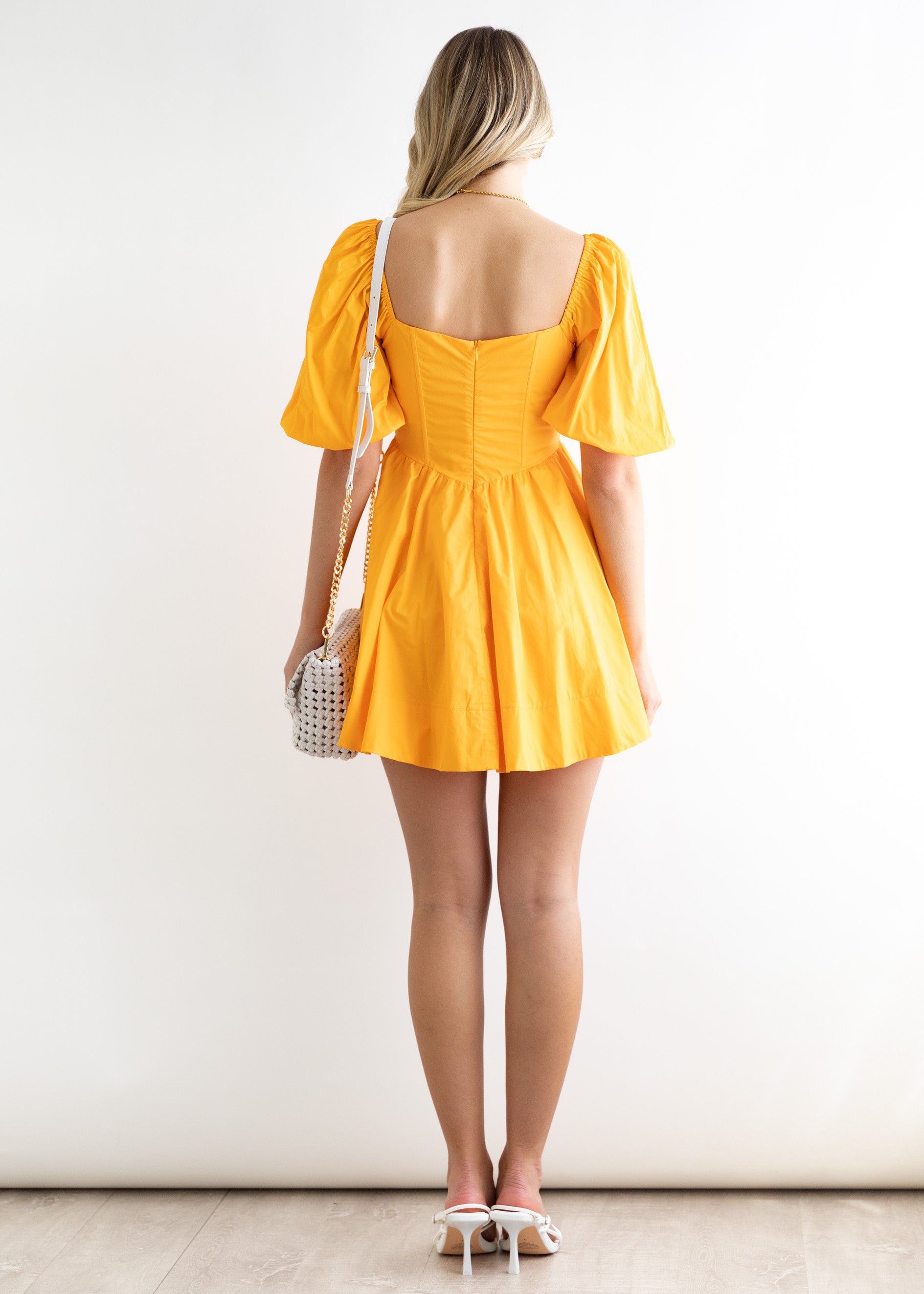 Asher Dress - Tangerine