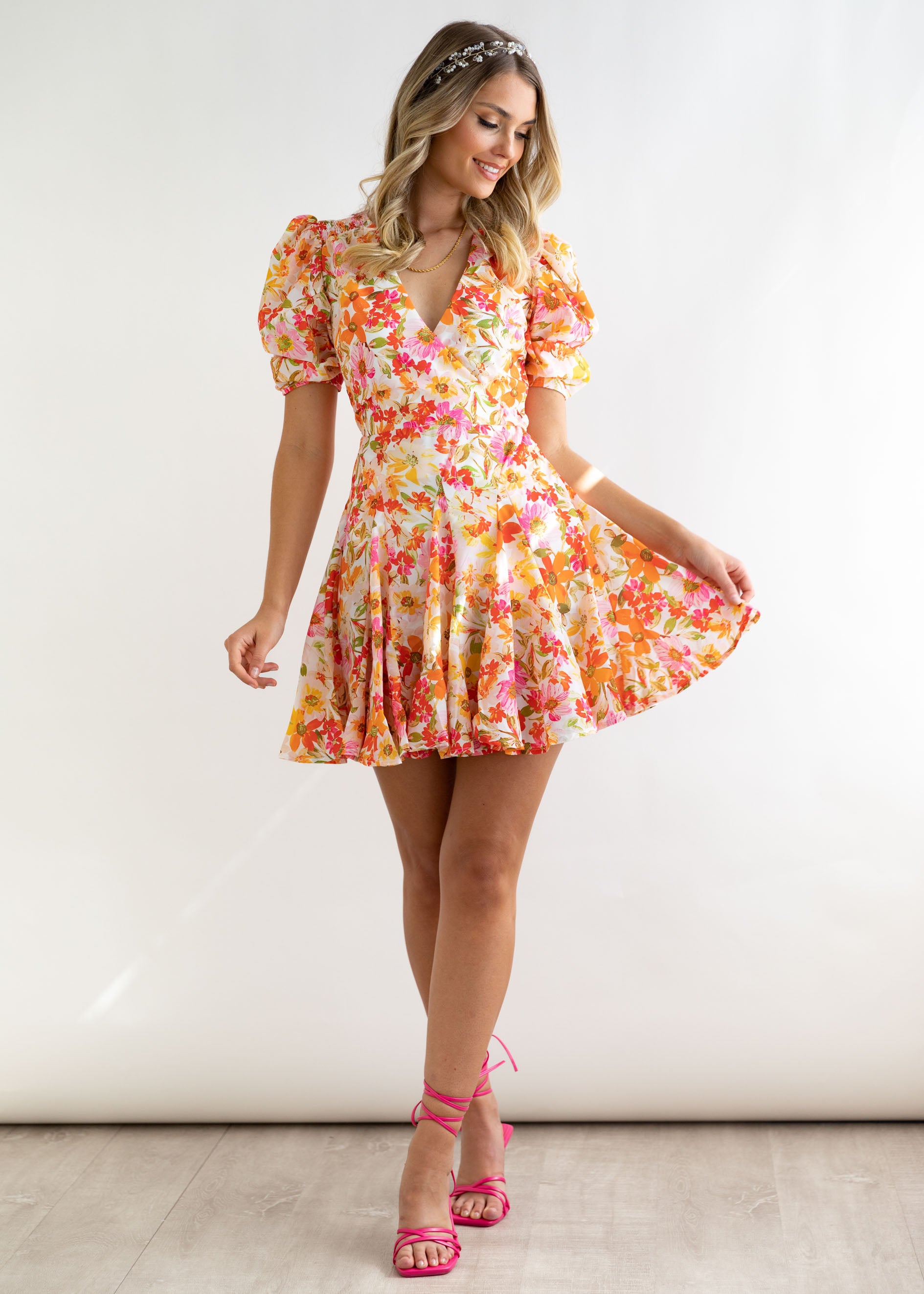 Iggy Dress - Blush Floral