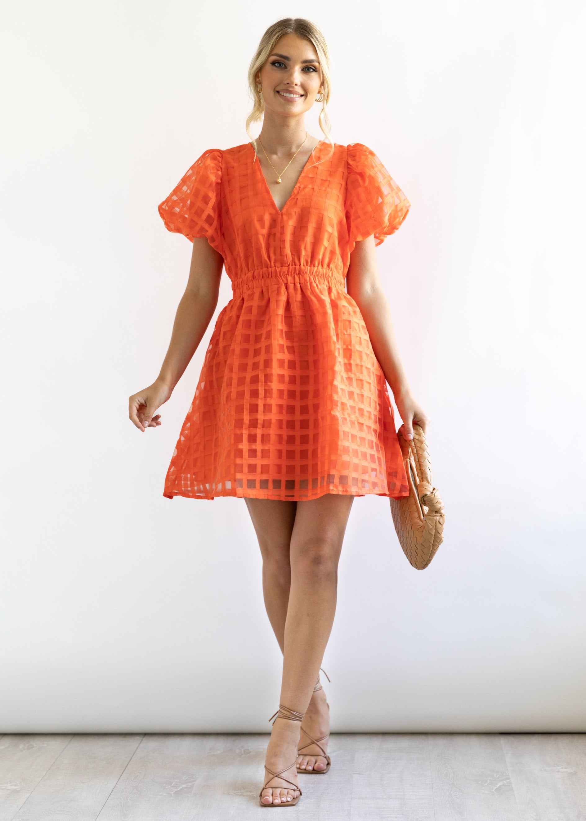 Soriah Dress - Orange