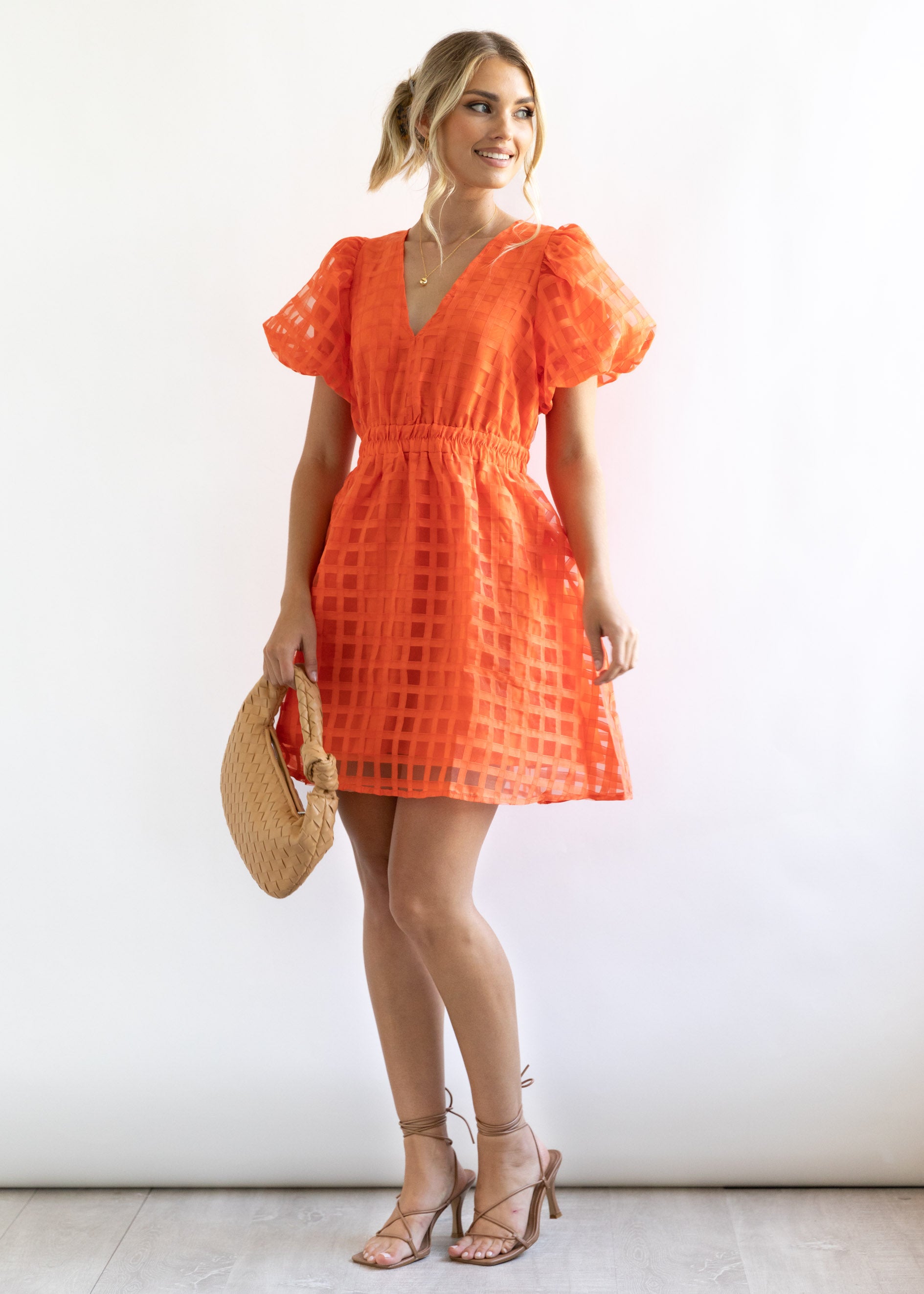 Soriah Dress - Orange