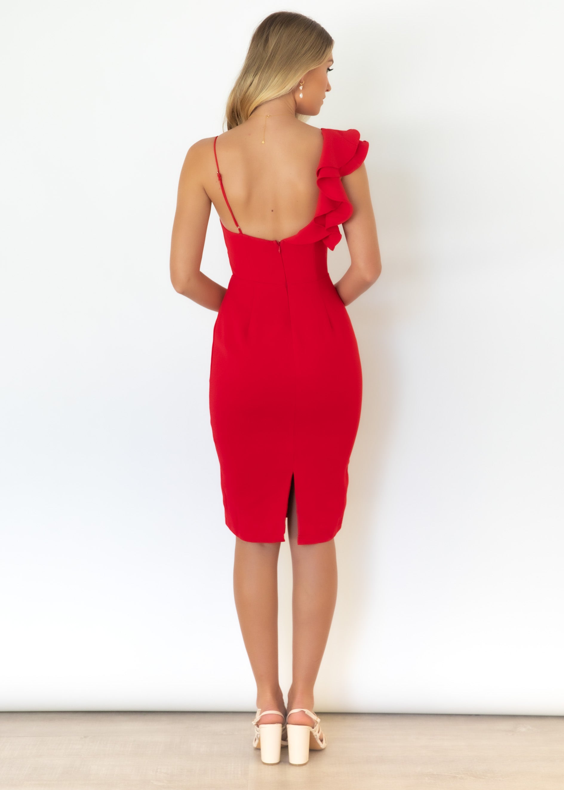 Saria Dress - Red