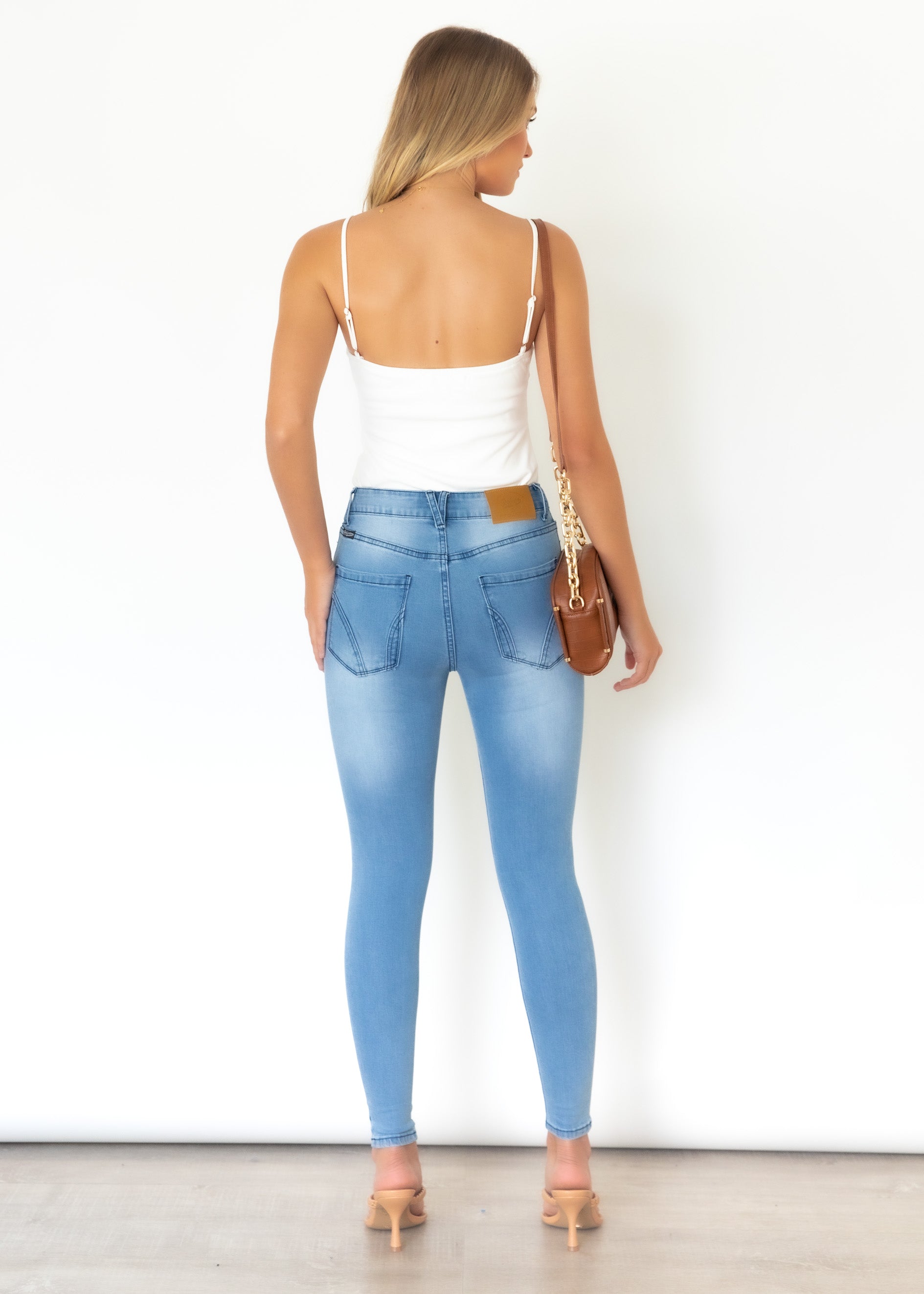 Piah Jeans - Mid Blue