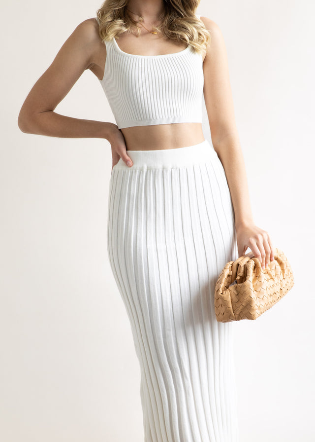 Passia Knit Crop - Off White